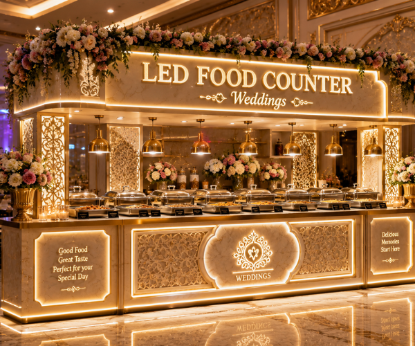 LED Food Counter